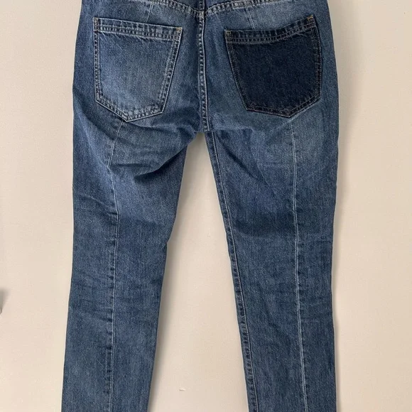 Patchwork Denim Jeans - Picture 5 of 8